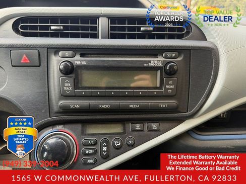 Used 2012 Toyota Prius C Two FWD image 30