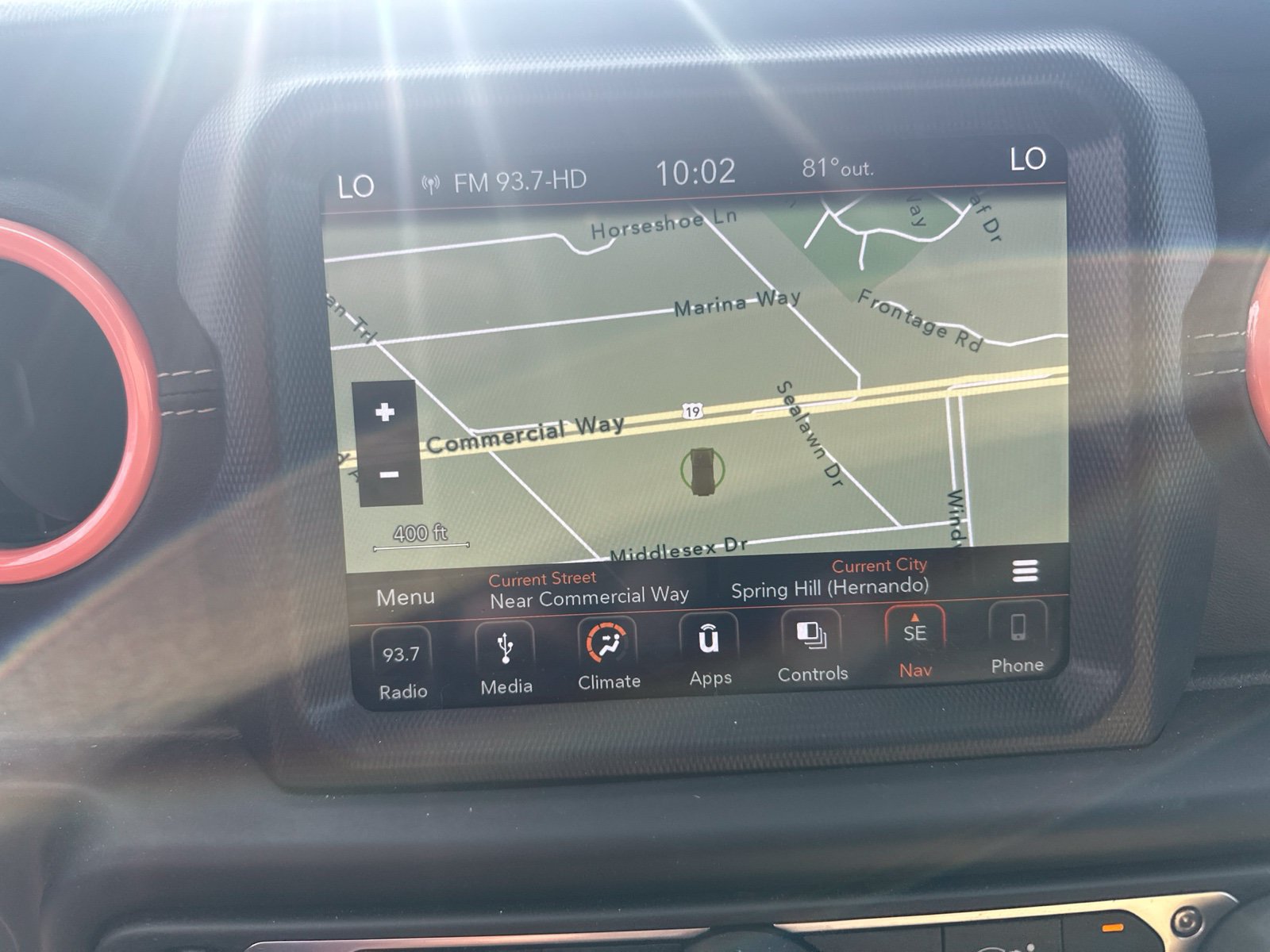 Used 2019 Jeep Wrangler Unlimited Sahara AWD/4WD image 10