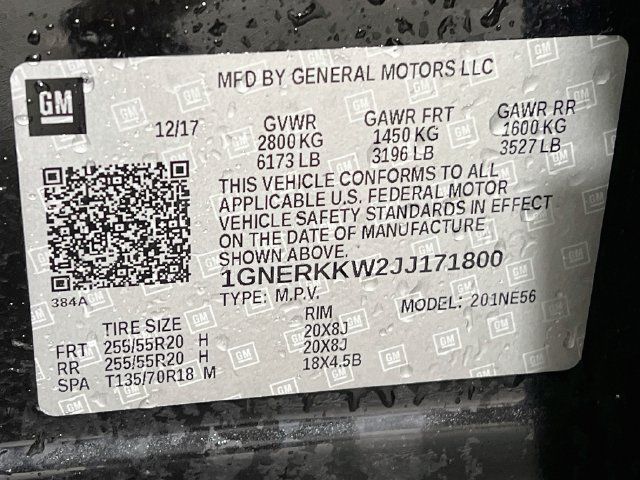 Used 2018 Chevrolet Traverse Premier w/ Driver Confidence II Package FWD image 11
