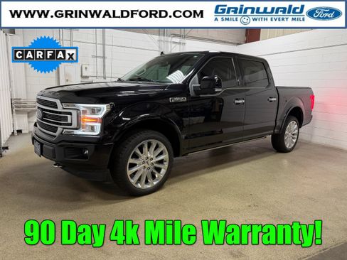 Certified 2019 Ford F150 Limited w/ Trailer Tow Package AWD/4WD image 1