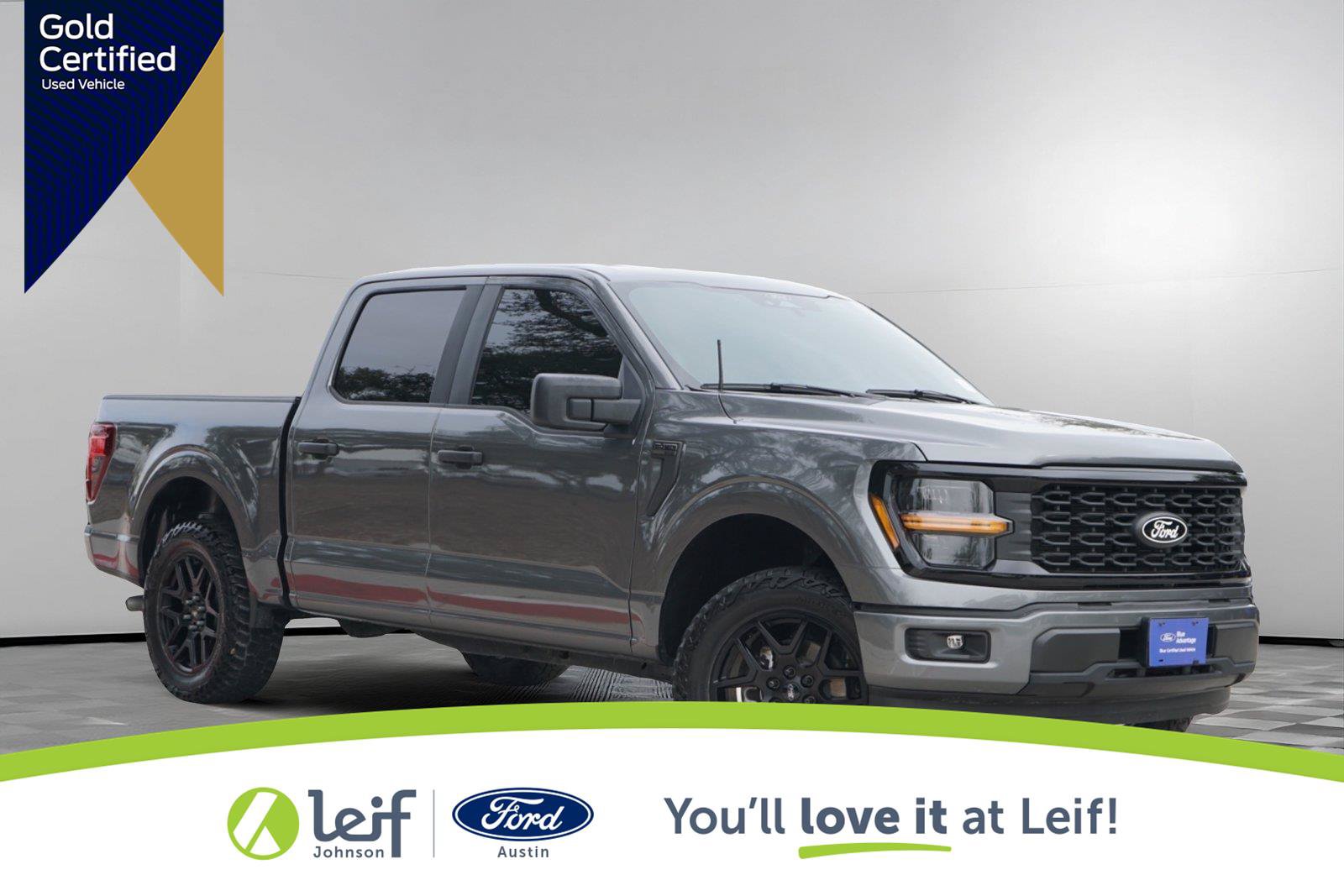 Used 2024 Ford F150 STX w/ STX Black Appearance Package RWD image 1