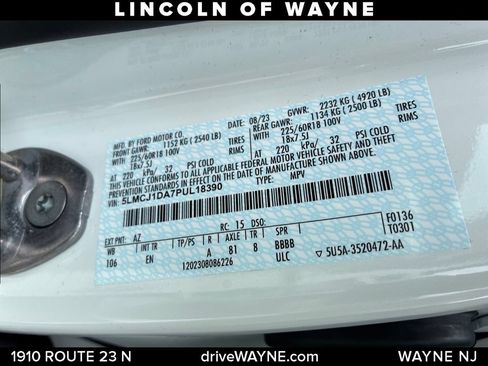 Certified 2023 Lincoln Corsair AWD image 28