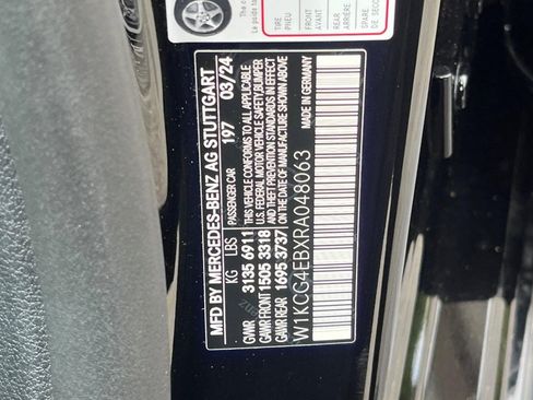 Certified 2024 Mercedes-Benz EQS 580 4MATIC Sedan image 8