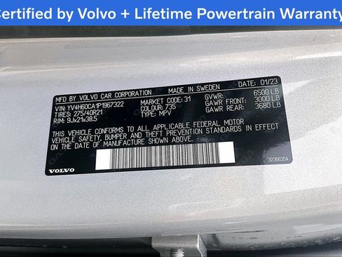 Used 2023 Volvo XC90 T8 Ultimate w/ Protection Package AWD/4WD image 47