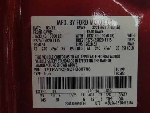 Used 2013 Ford F150 FX2 w/ Luxury Equipment Group image 33