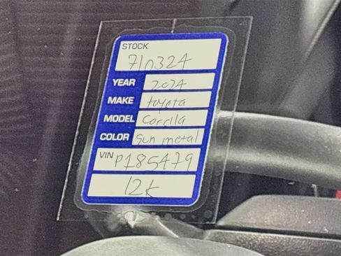 Used 2024 Toyota Corolla XSE FWD image 25
