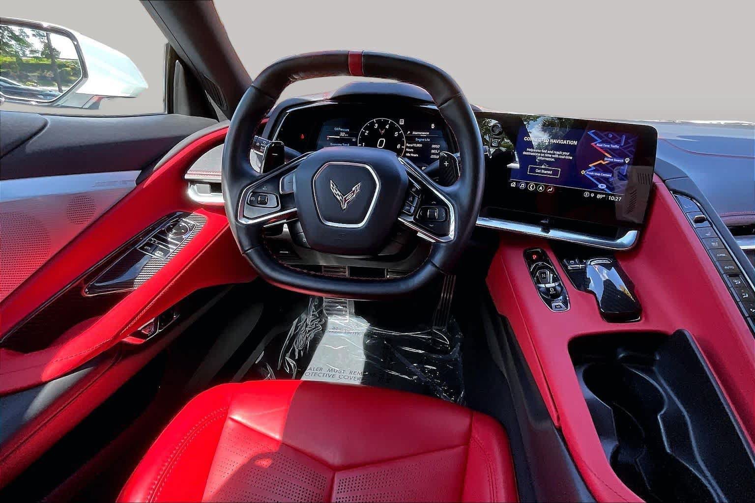 Used 2021 Chevrolet Corvette Stingray Preferred Cpe w/ Engine Appearance Package RWD image 10