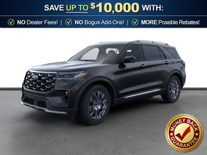 New 2026 Ford Explorer Platinum