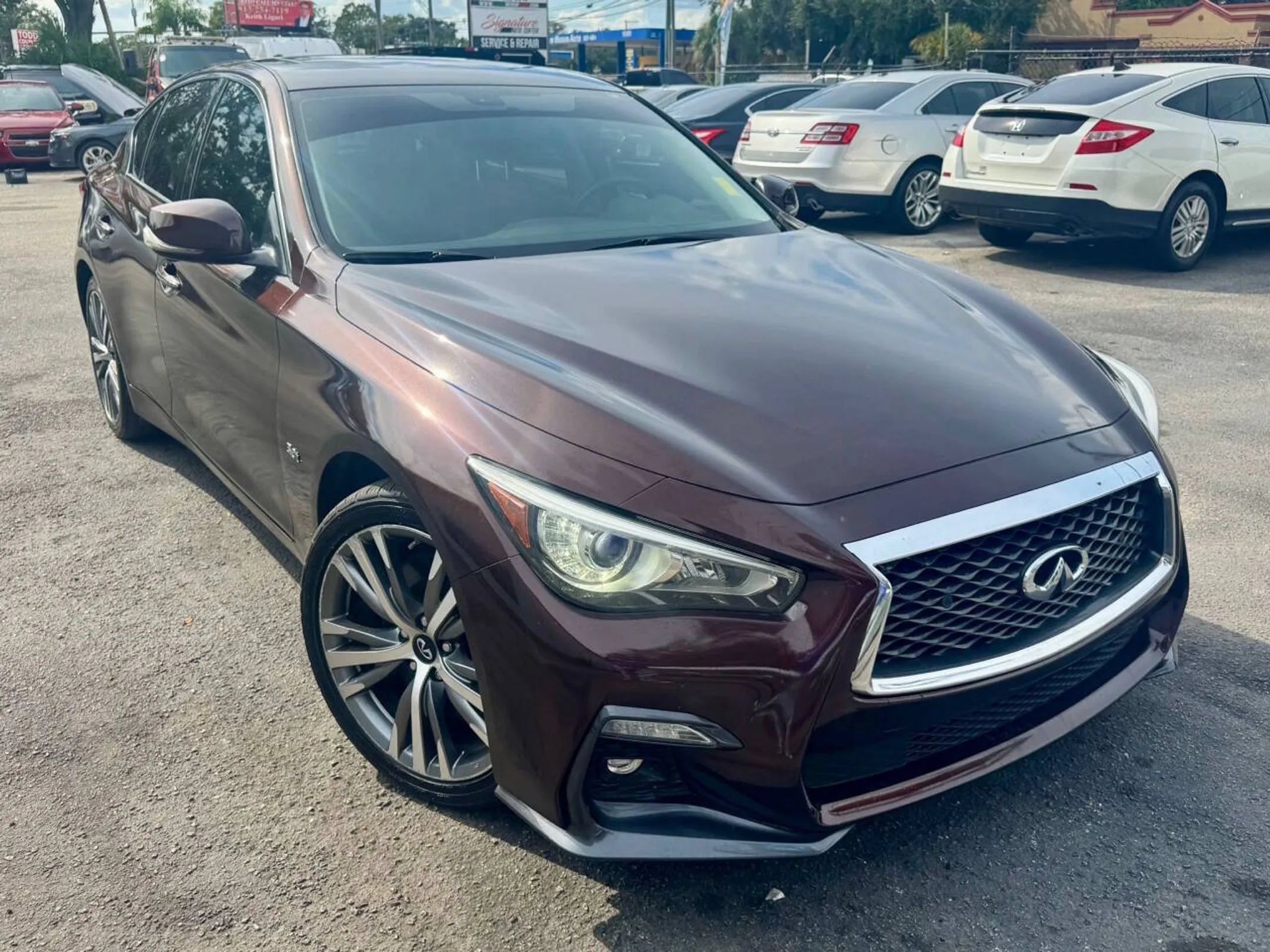 Used 2018 INFINITI Q50 Luxe AWD/4WD image 10