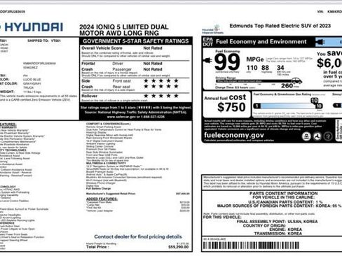 Used 2024 Hyundai Ioniq 5 Limited image 26
