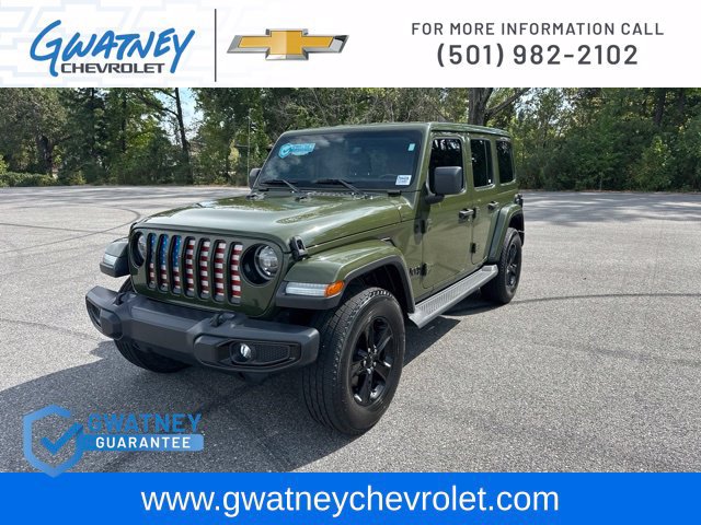 Used 2021 Jeep Wrangler Unlimited Sahara AWD/4WD image 1