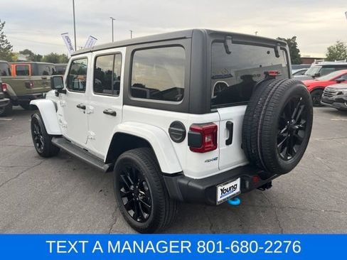 Used 2023 Jeep Wrangler Unlimited Sahara w/ Cold Weather Group AWD/4WD image 3