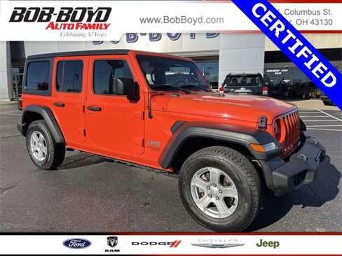 Used 2019 Jeep Wrangler Unlimited Sport S image 1