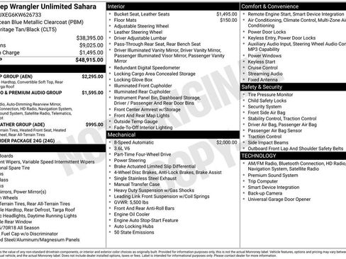 Used 2019 Jeep Wrangler Unlimited Sahara w/ Dual Top Group image 24