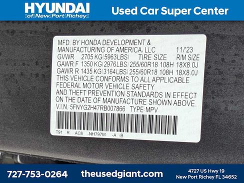 Used 2024 Honda Pilot EX-L image 42