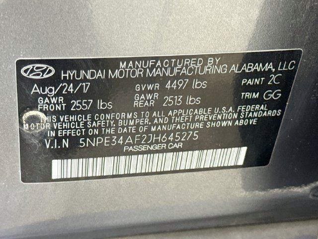 Used 2018 Hyundai Sonata SEL FWD image 30