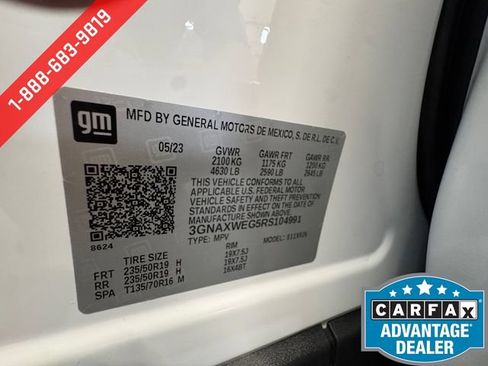 Certified 2024 Chevrolet Equinox LT AWD/4WD image 28