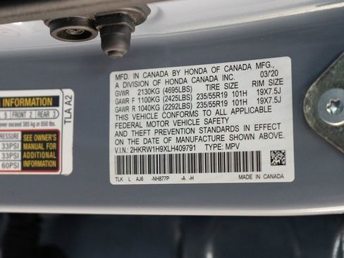 Used 2020 Honda CR-V Touring image 33