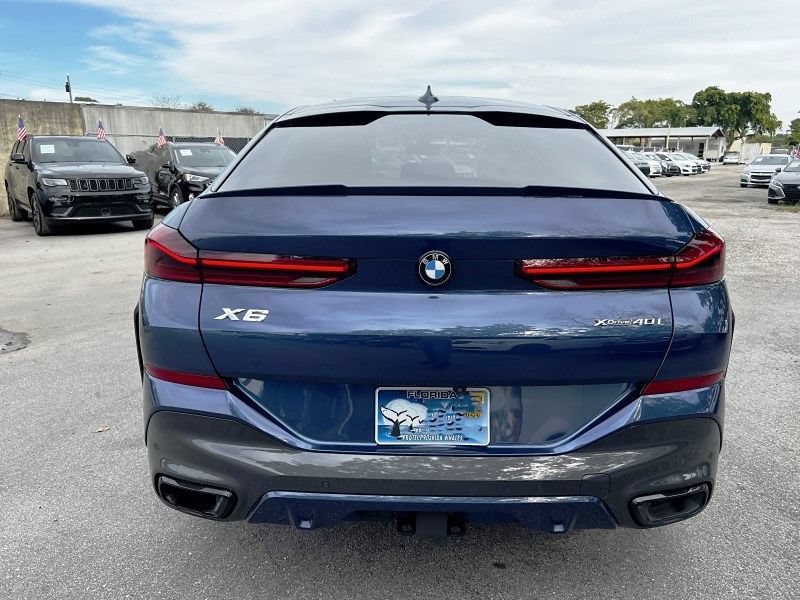 Used 2022 BMW X6 xDrive40i w/ M Sport Package AWD/4WD image 8