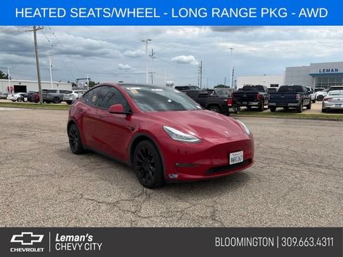 Used 2021 Tesla Model Y Long Range AWD/4WD image 1