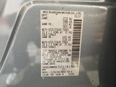 Used 2017 INFINITI QX60 AWD w/ Premium Plus Package image 35