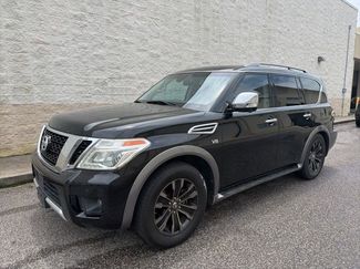 Used 2017 Nissan Armada Platinum w/ Captain Seat Package AWD/4WD video 1