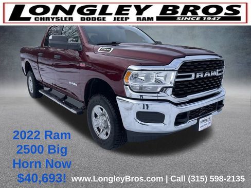 Used 2022 RAM 2500 Big Horn w/ Snow Chief Group image 1
