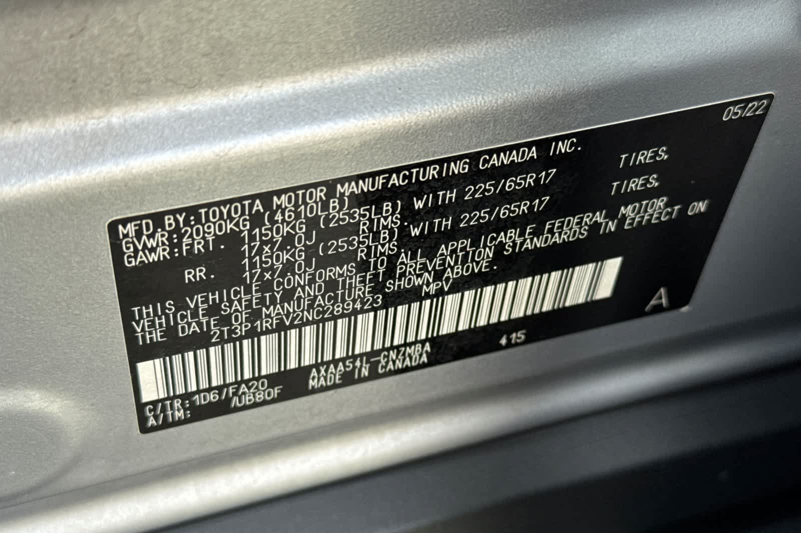 Used 2022 Toyota RAV4 XLE AWD/4WD image 32
