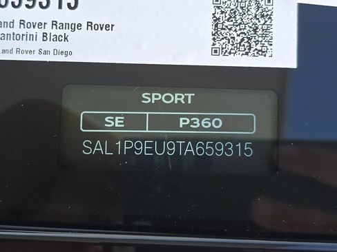 New 2026 Land Rover Range Rover Sport SE AWD/4WD image 37