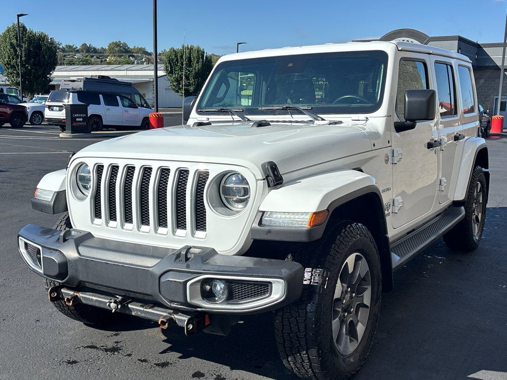 Used 2021 Jeep Wrangler Unlimited Sahara w/ Uconnect 4C Nav & Sound Group AWD/4WD image 3
