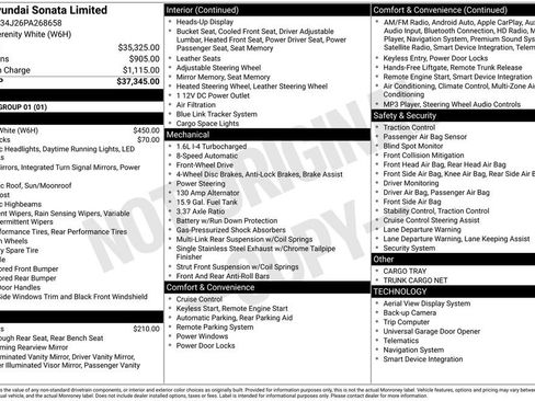 Used 2023 Hyundai Sonata Limited FWD image 17