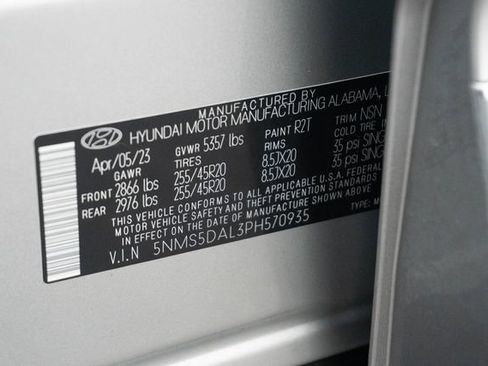 Used 2023 Hyundai Santa Fe Calligraphy w/ Cargo Package AWD/4WD image 38