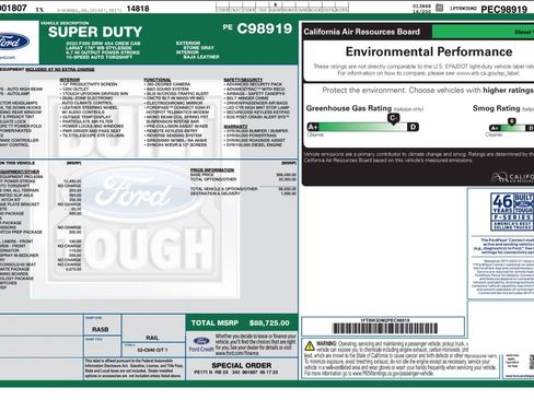 Used 2023 Ford F350 Lariat w/ Lariat Ultimate Package AWD/4WD image 4
