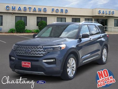 Used 2021 Ford Explorer Limited w/ Equipment Group 301A RWD image 1