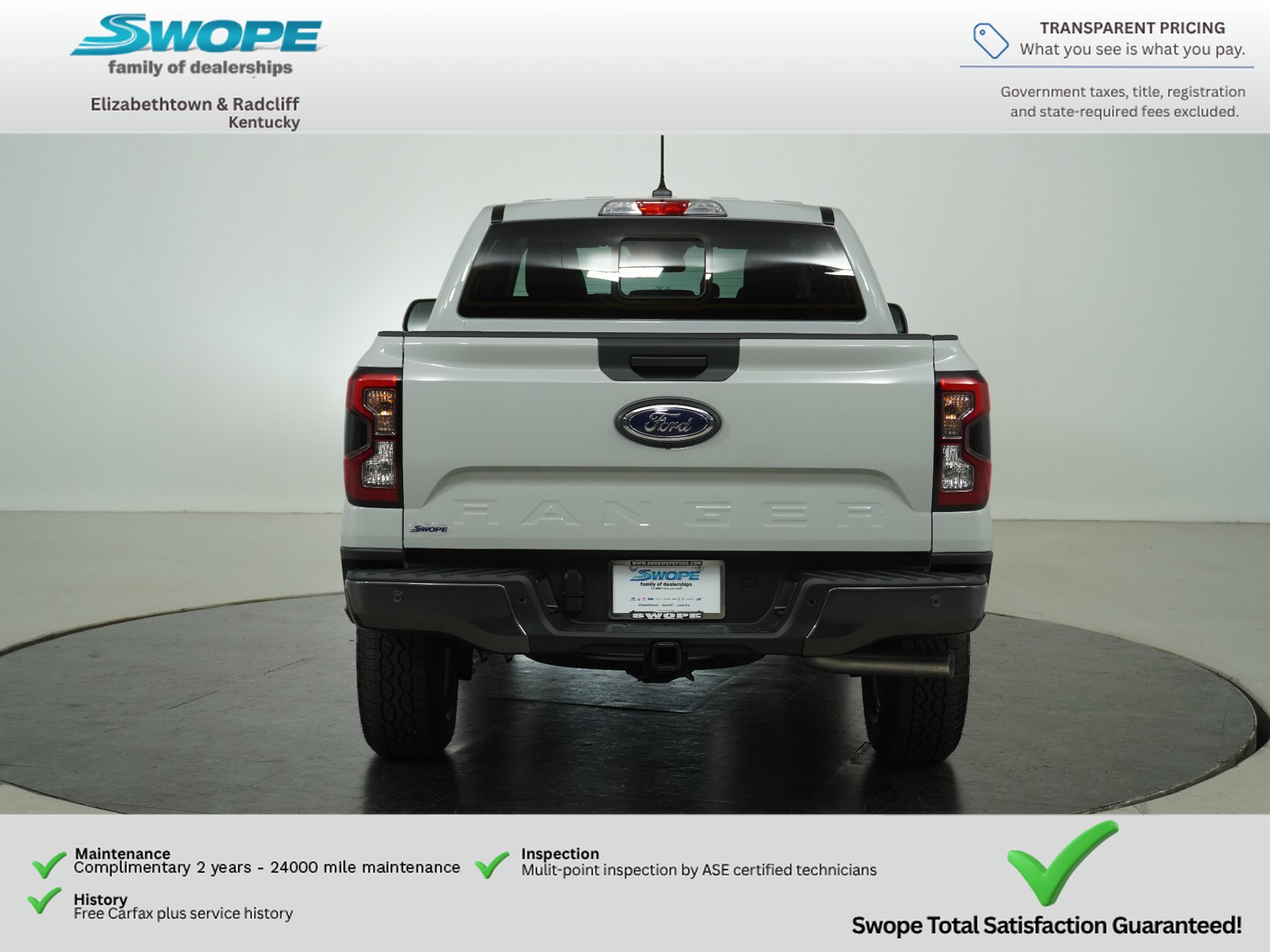New 2026 Ford Ranger XLT w/ Equipment Group 301A High AWD/4WD image 4