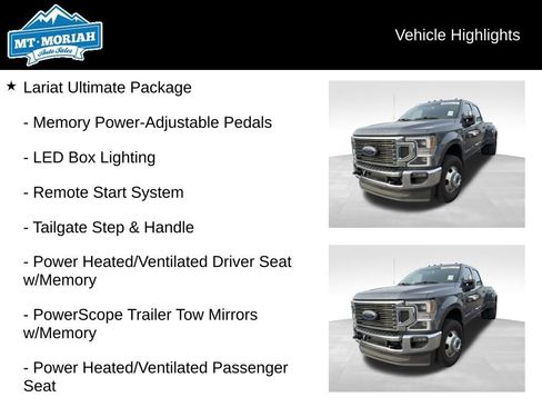 Used 2022 Ford F350 Lariat w/ Lariat Ultimate Package AWD/4WD image 8