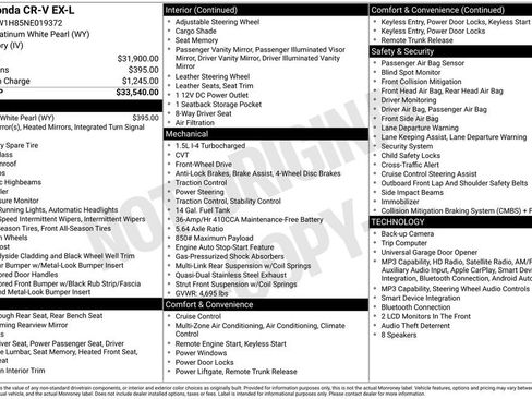 Used 2022 Honda CR-V EX-L image 10