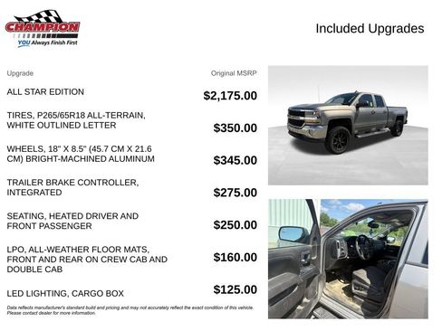 Used 2017 Chevrolet Silverado 1500 LT w/ All Star Edition AWD/4WD image 4