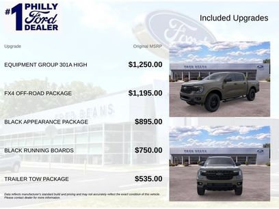 New 2026 Ford Ranger XLT w/ Equipment Group 301A High
