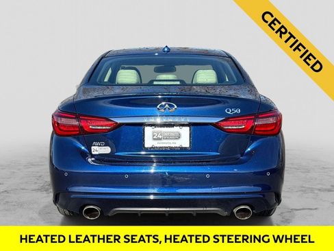 Certified 2023 INFINITI Q50 Luxe w/ Cargo Package AWD/4WD image 4