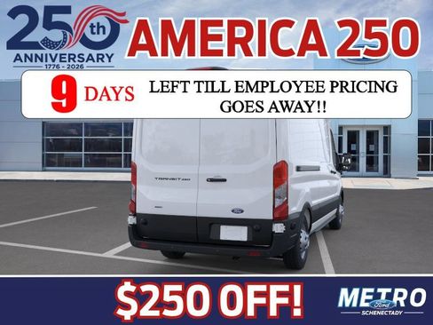 New 2026 Ford Transit 250 148 Medium Roof Extended AWD image 8