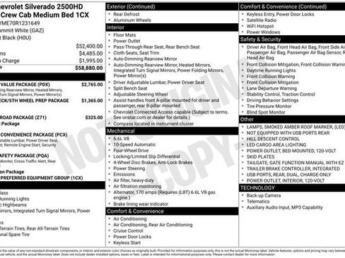 Used 2024 Chevrolet Silverado 2500 Custom w/ Custom Value Package AWD/4WD image 4