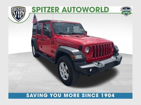 Certified 2021 Jeep Wrangler Unlimited Sport image 1