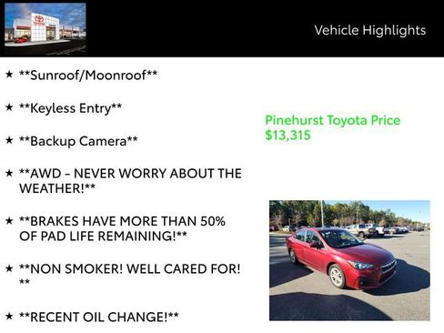 Used 2017 Subaru Impreza 2.0i Premium image 13