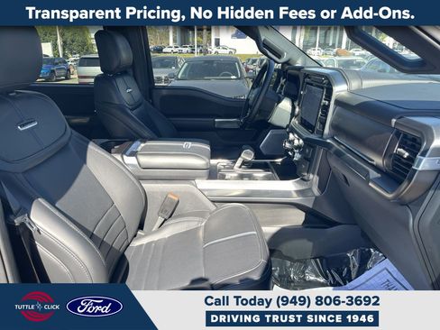 Used 2025 Ford F150 Platinum w/ Equipment Group 702A High image 16