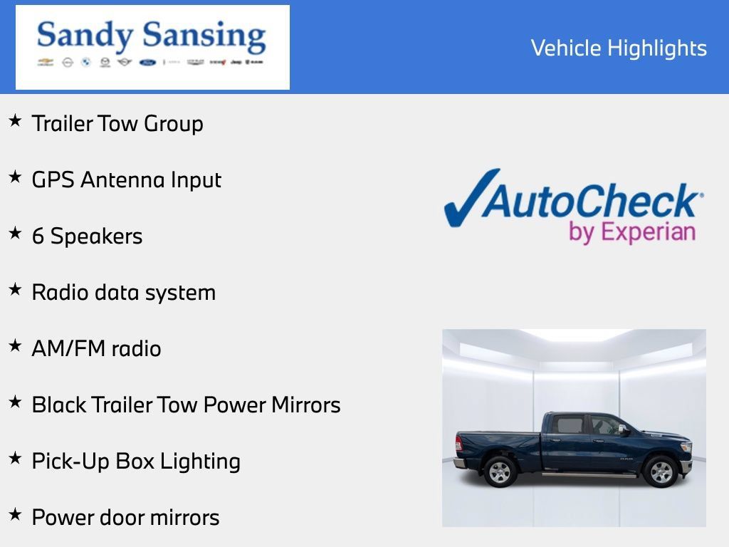 Used 2020 RAM 1500 Big Horn AWD/4WD image 7