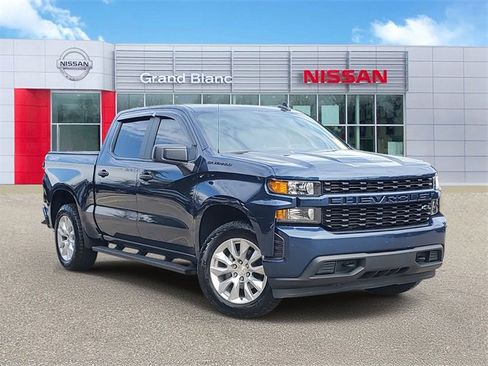 Used 2021 Chevrolet Silverado 1500 Custom w/ LPO, Dark Essentials Package image 1