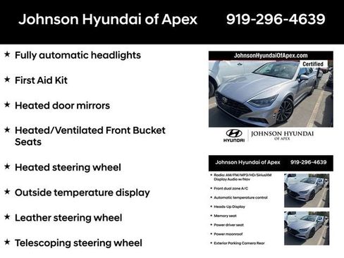 Used 2023 Hyundai Sonata Limited w/ Preferred Accessory Package image 12