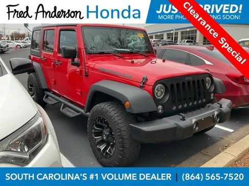 Used 2017 Jeep Wrangler Unlimited Sport image 1