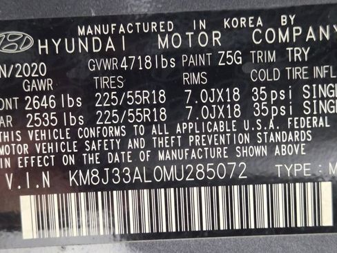 Used 2021 Hyundai Tucson Ultimate FWD image 53